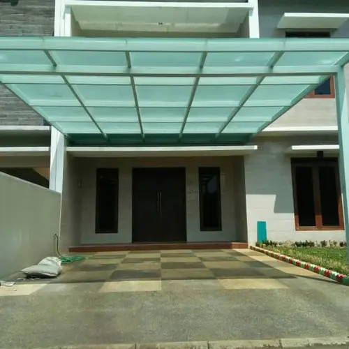Kanopi Kaca Tempered 10mm di  padalarang